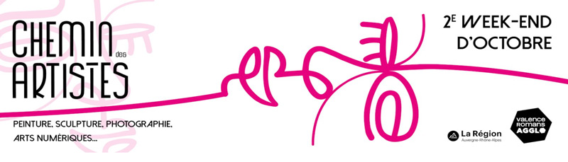 Chemin des artistes Valence Agglo